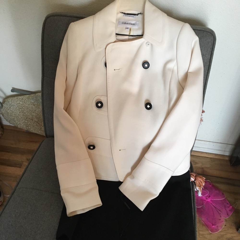 Two piece skirt suit